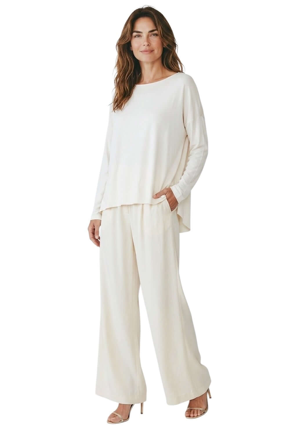 Susy Mix cream t-shirt