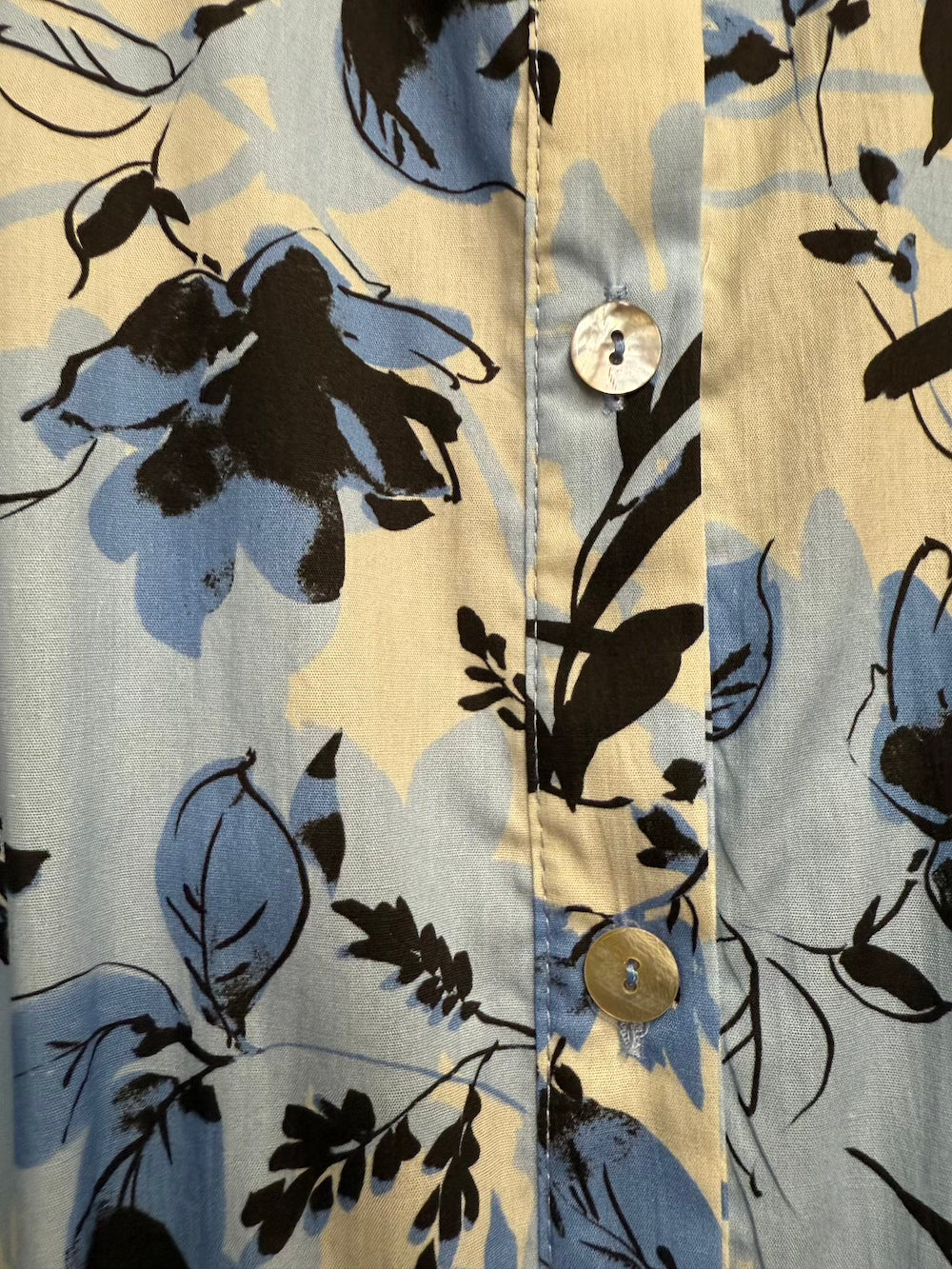 Kontatto oxford/brown chemiser dress