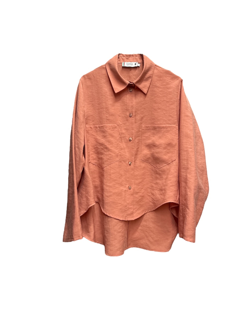 Please peach shirt
