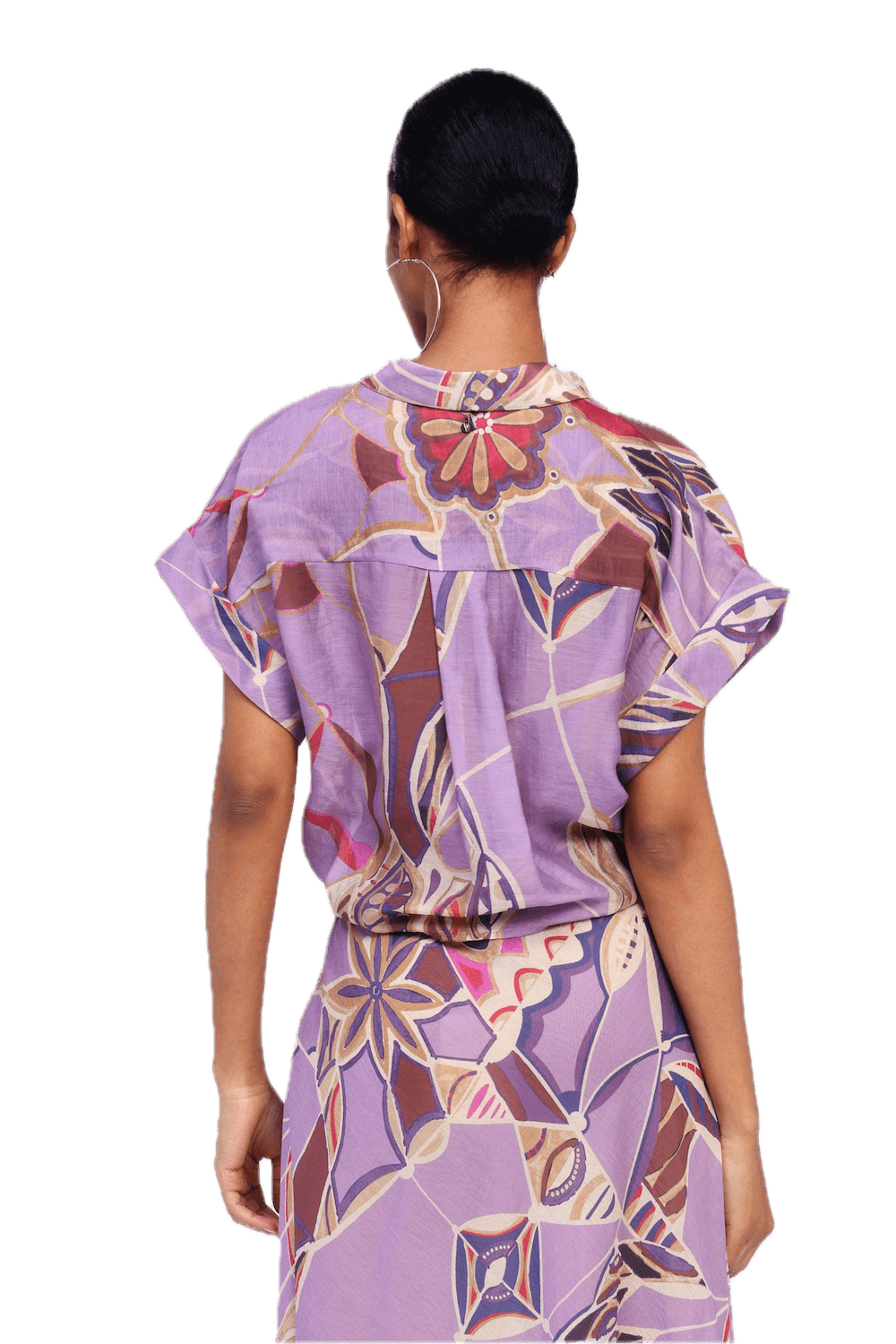 Dixie lilac shirt