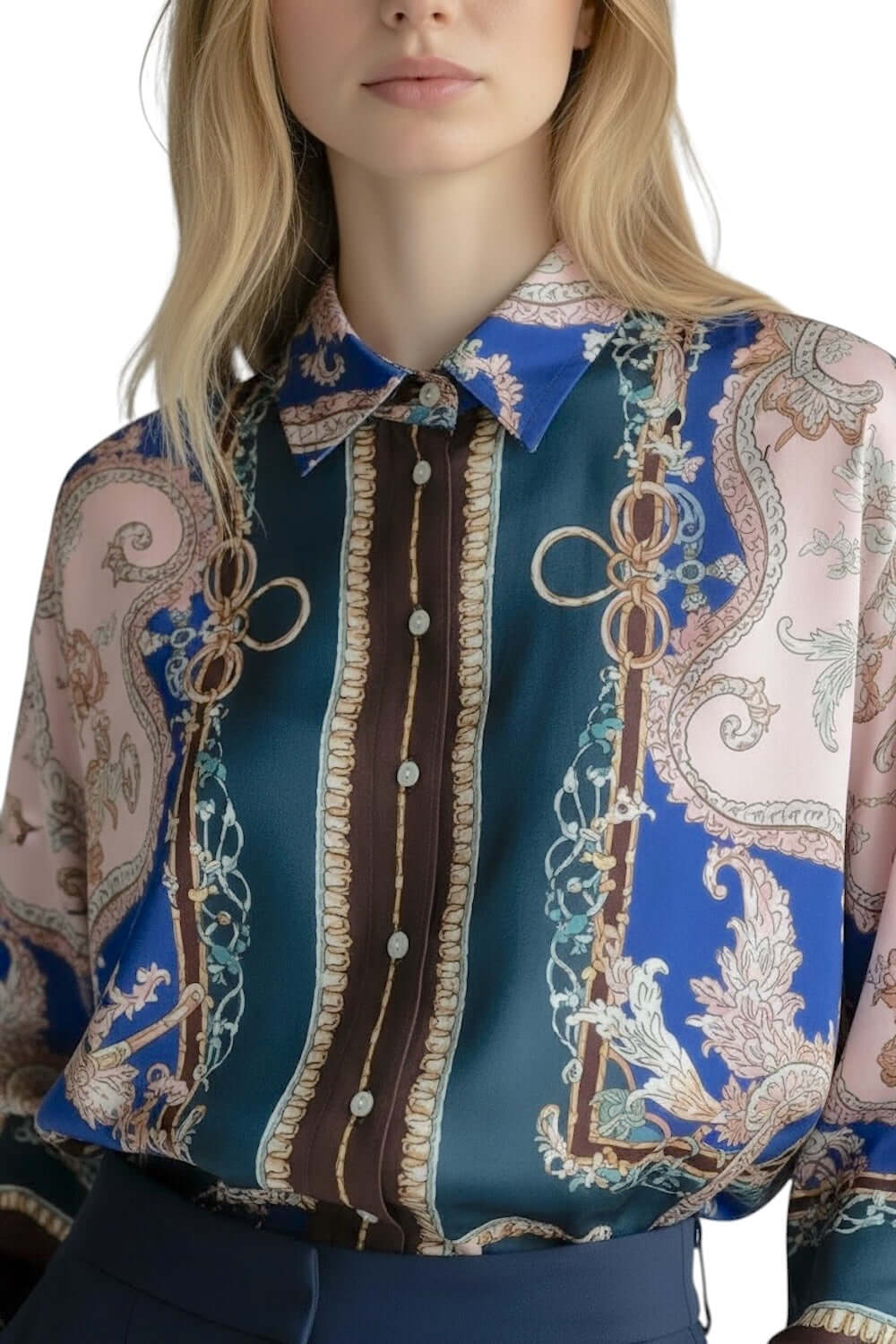 Dixie blue royal shirt