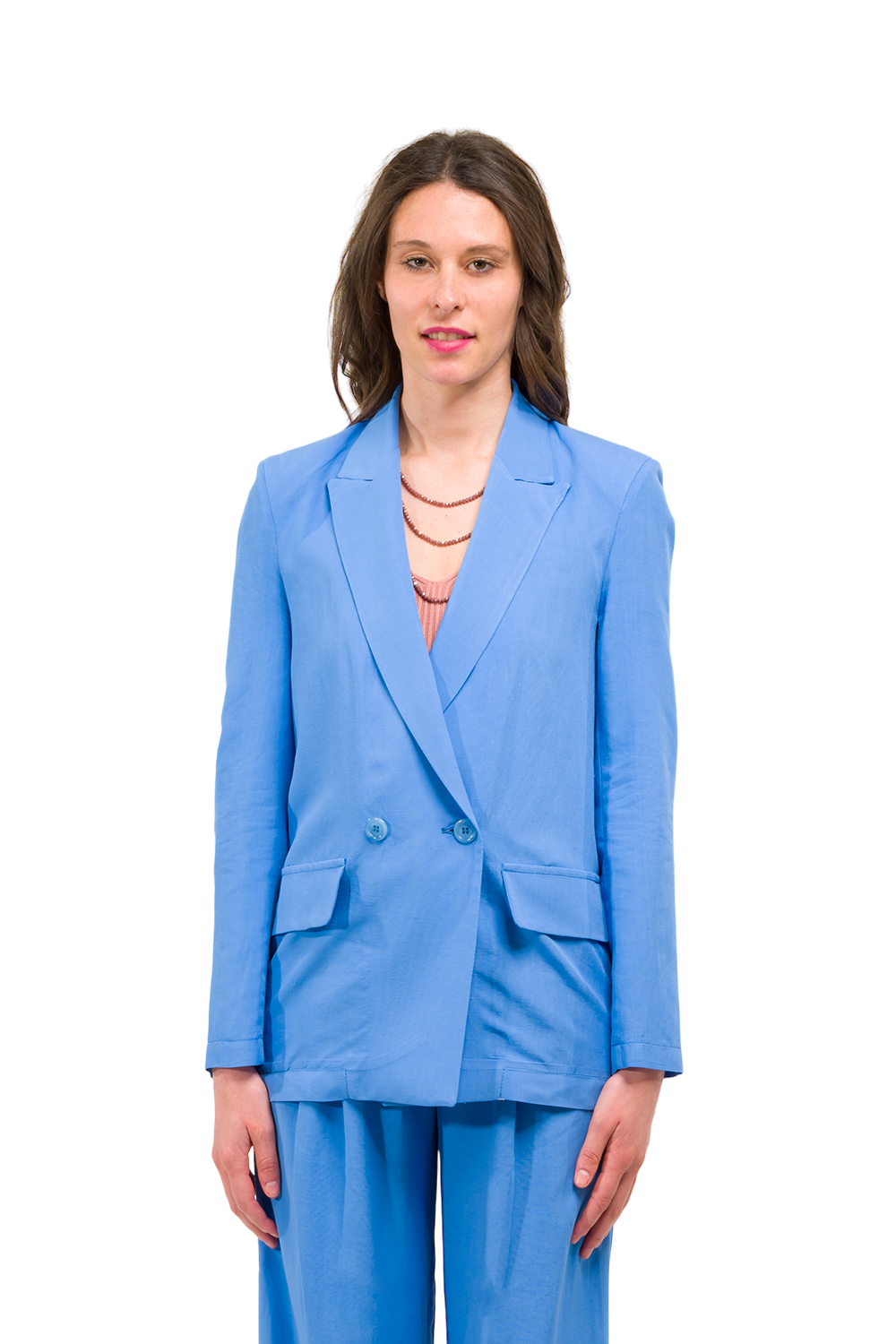 Kontatto light blue blazer