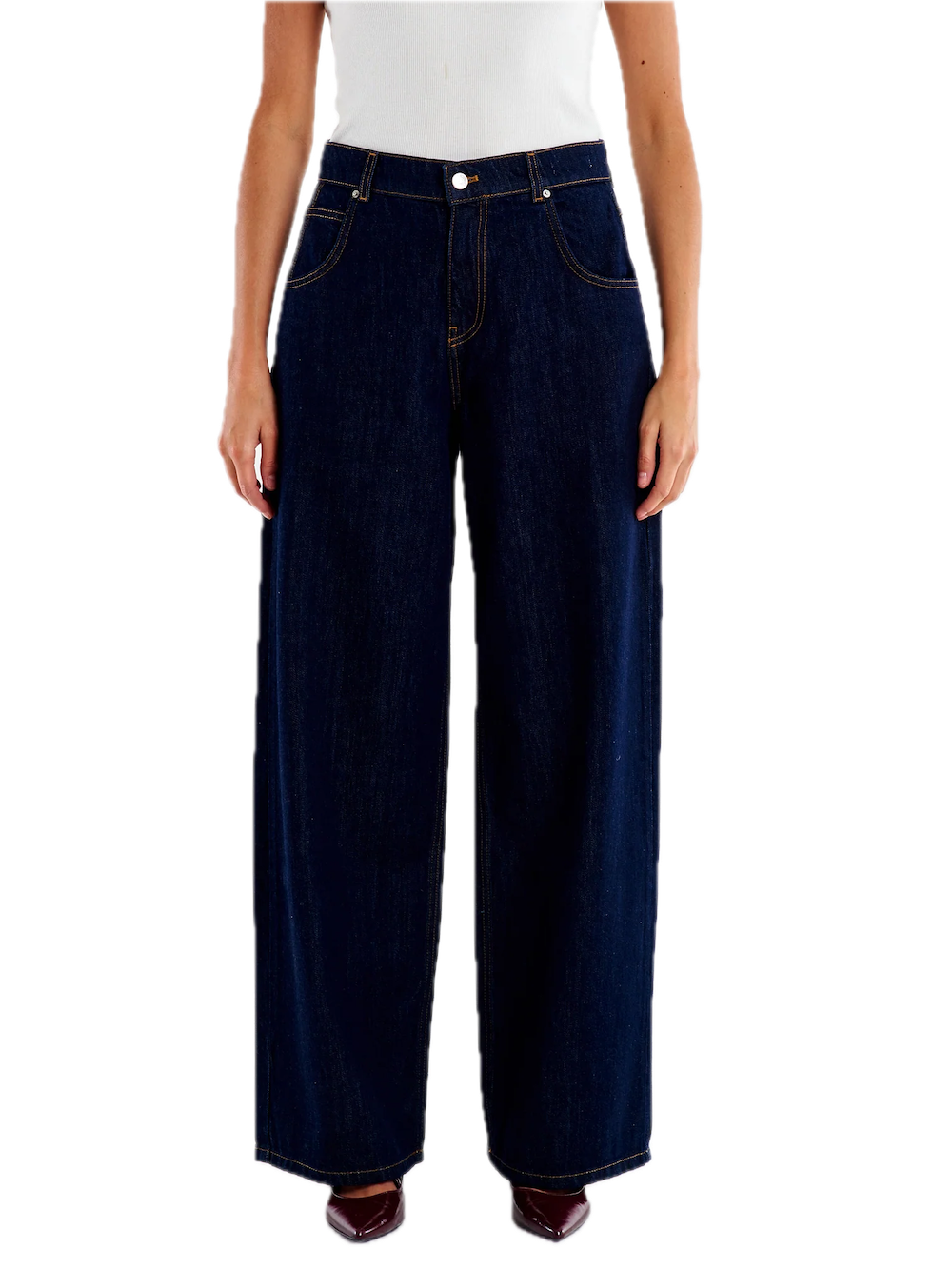 Vicolo Mia dark blue denim jeans