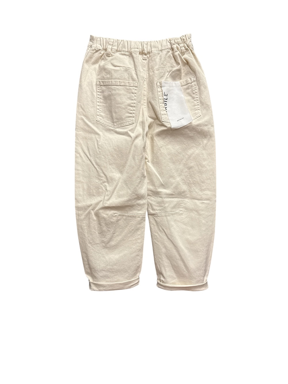 Gold fragile butter pants