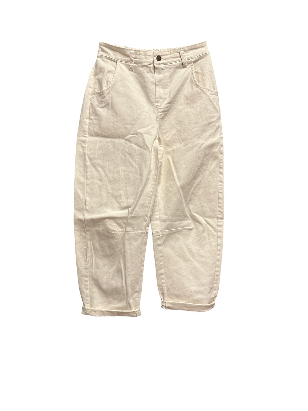 Gold fragile butter pants