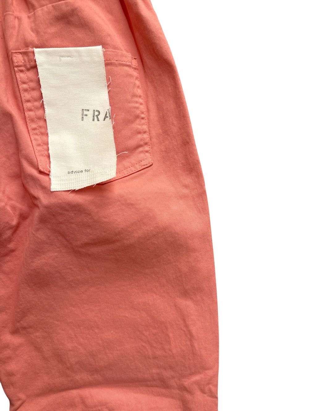 Gold fragile pink pants