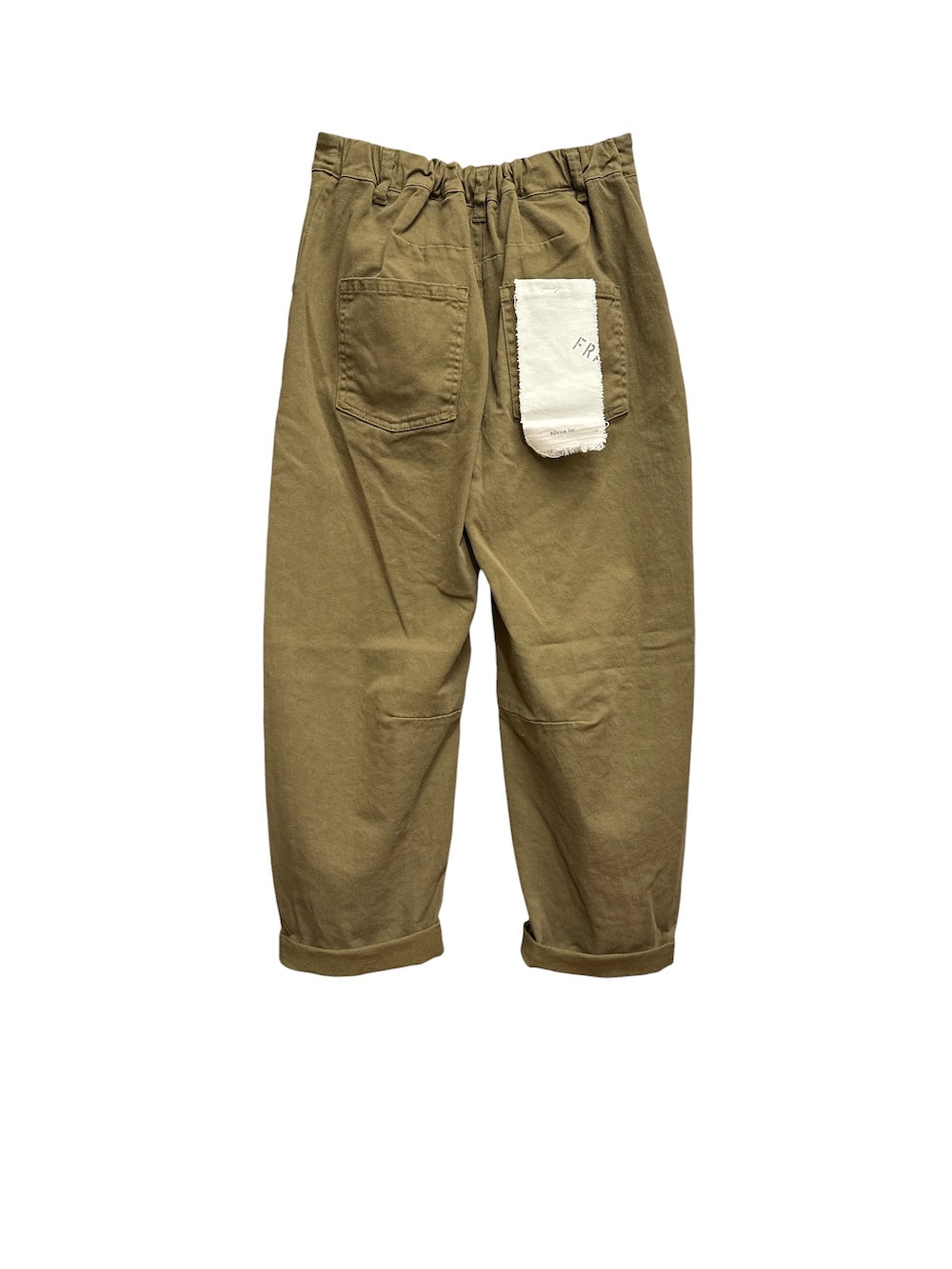 Gold fragile green pants