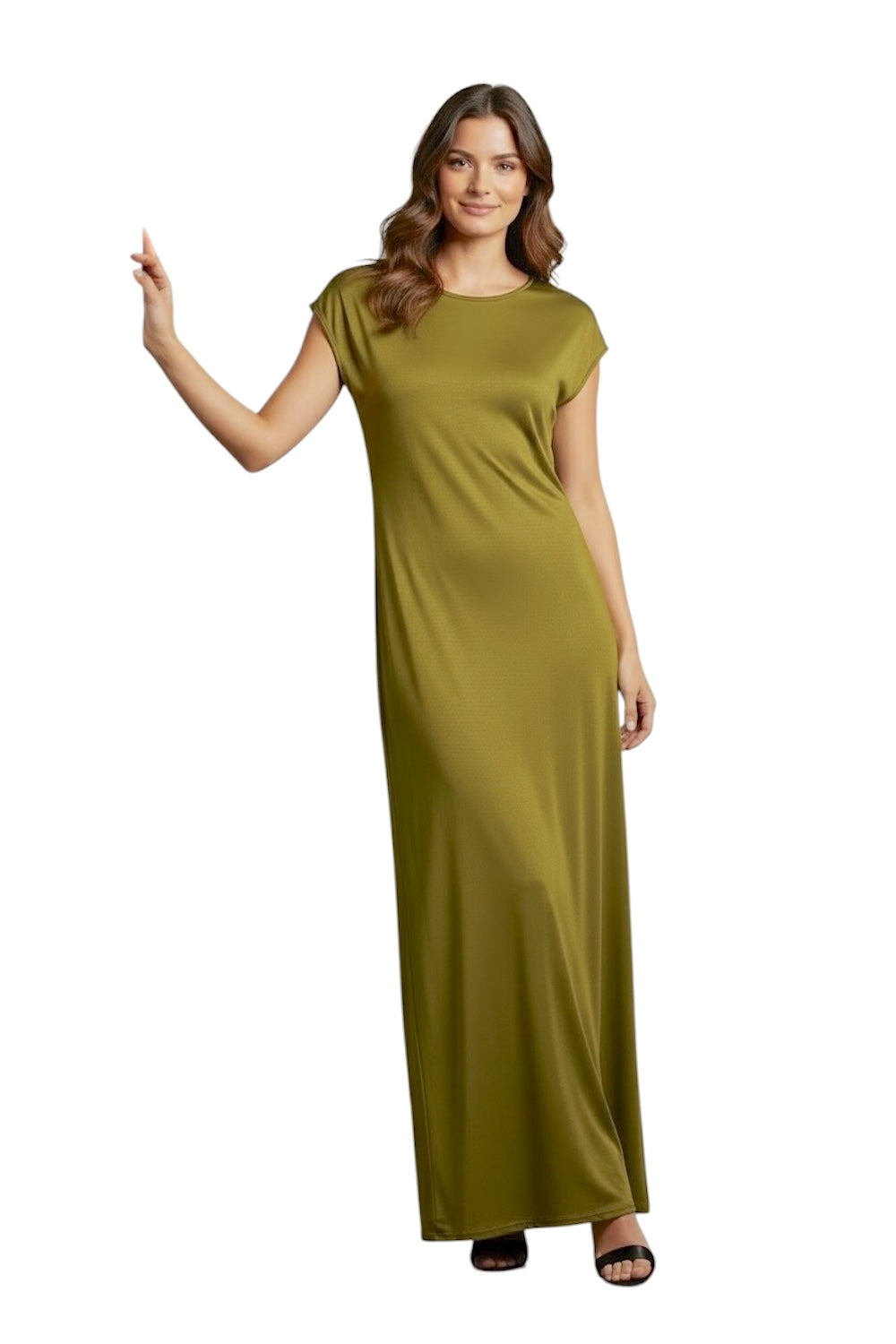 Susy Mix olive green dress