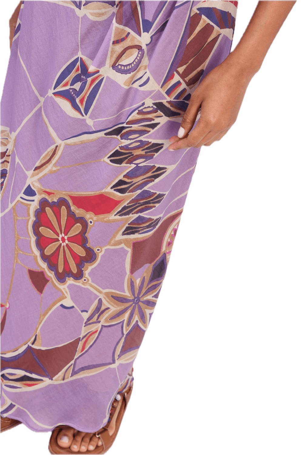 Dixie lilac skirt