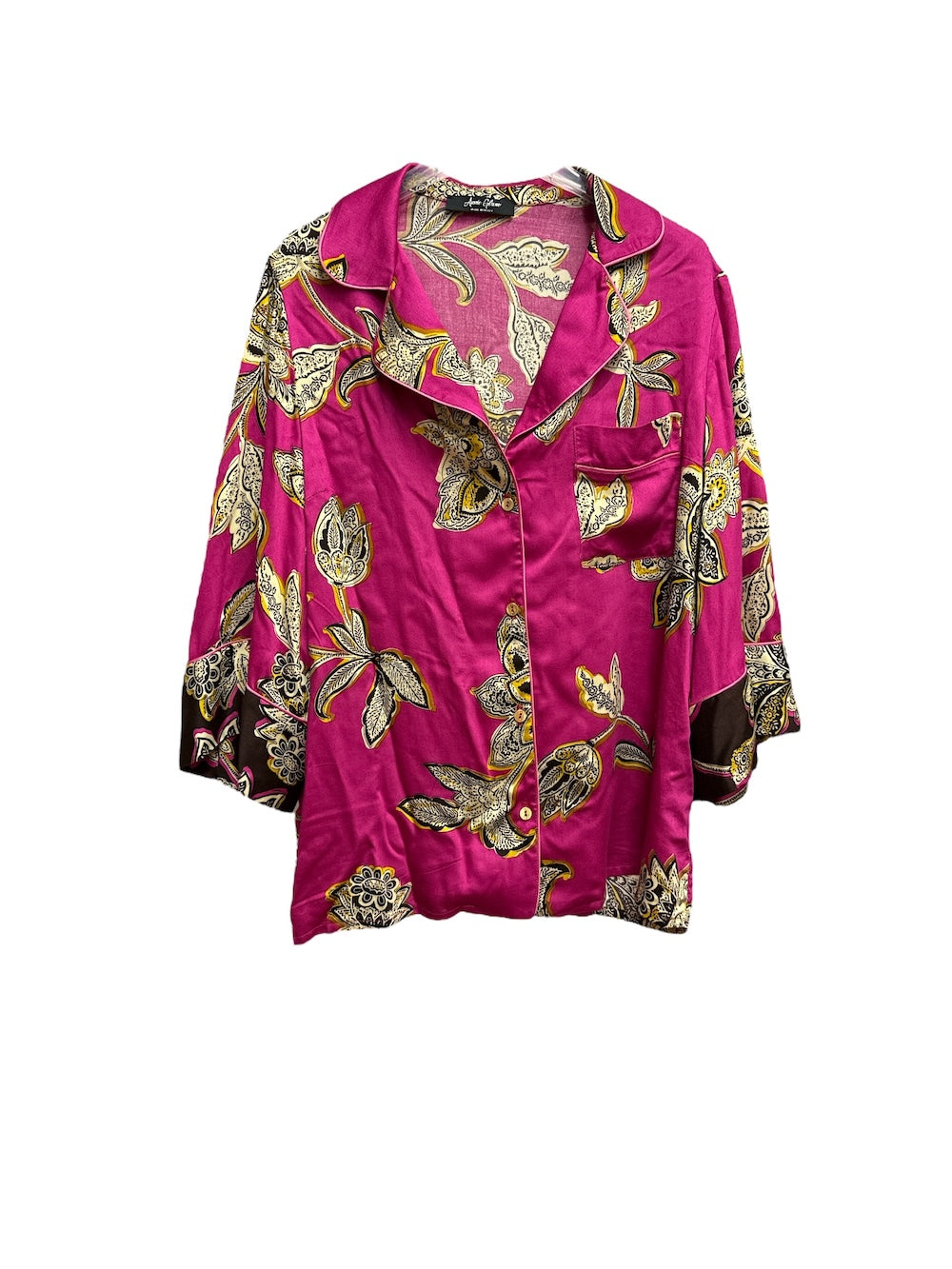 Annie Glam Annie Glam fuchsia Jackets shirt ANIMI Shop