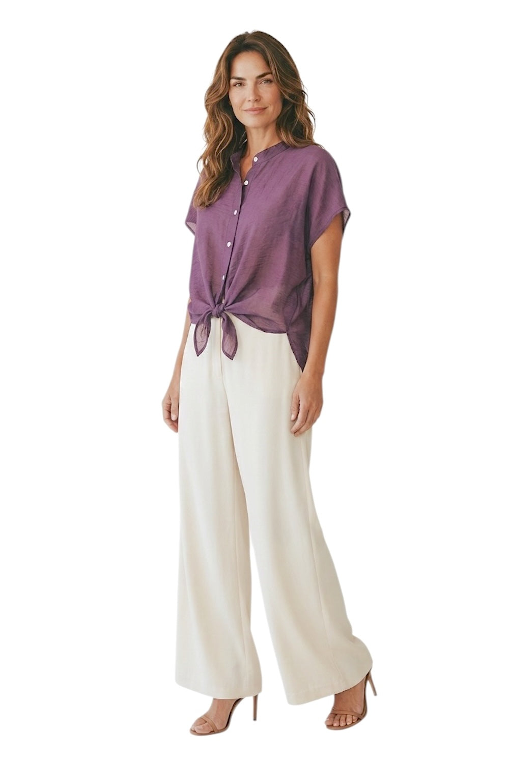 Susy Mix black cherry shirt