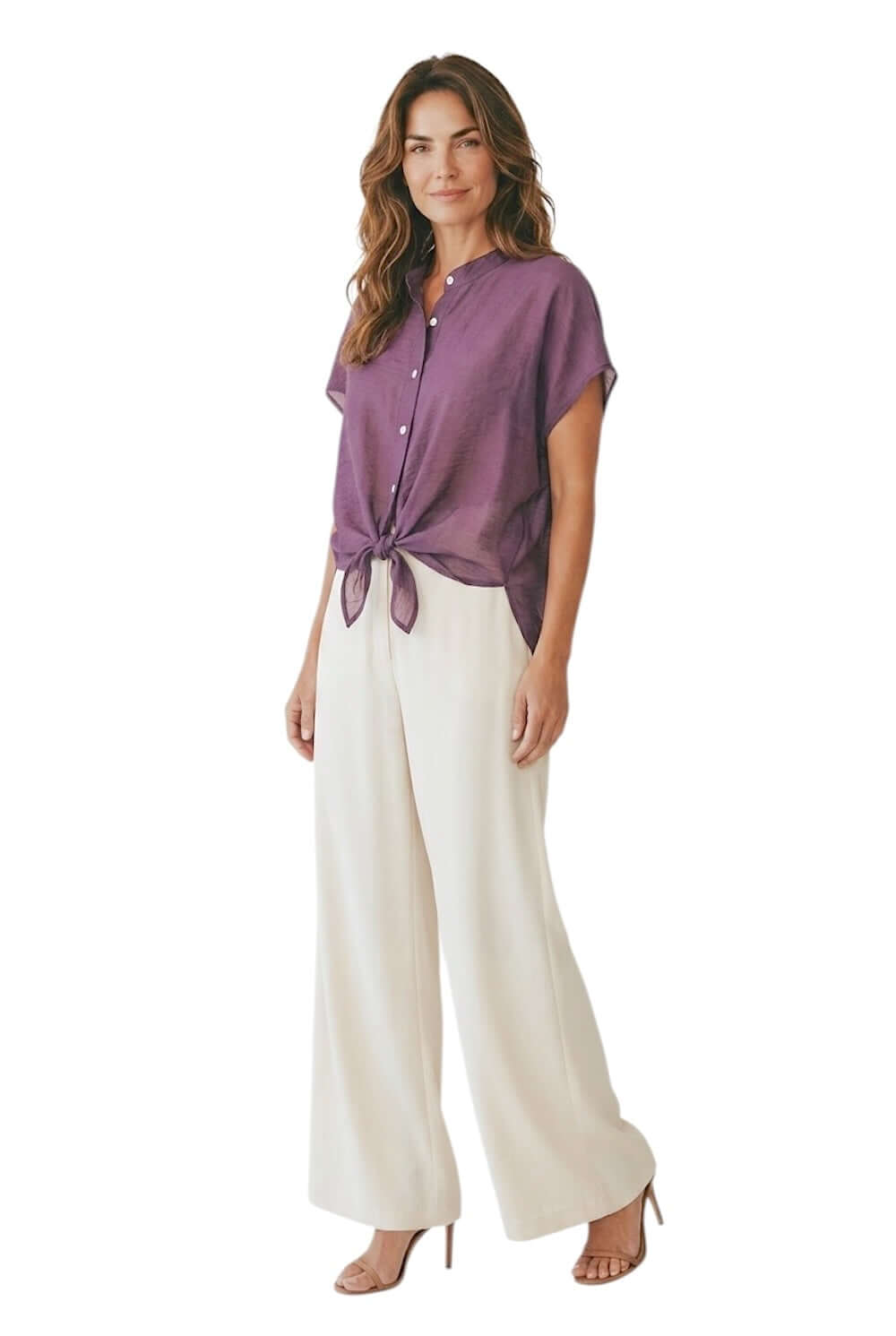 Susy Mix black cherry shirt