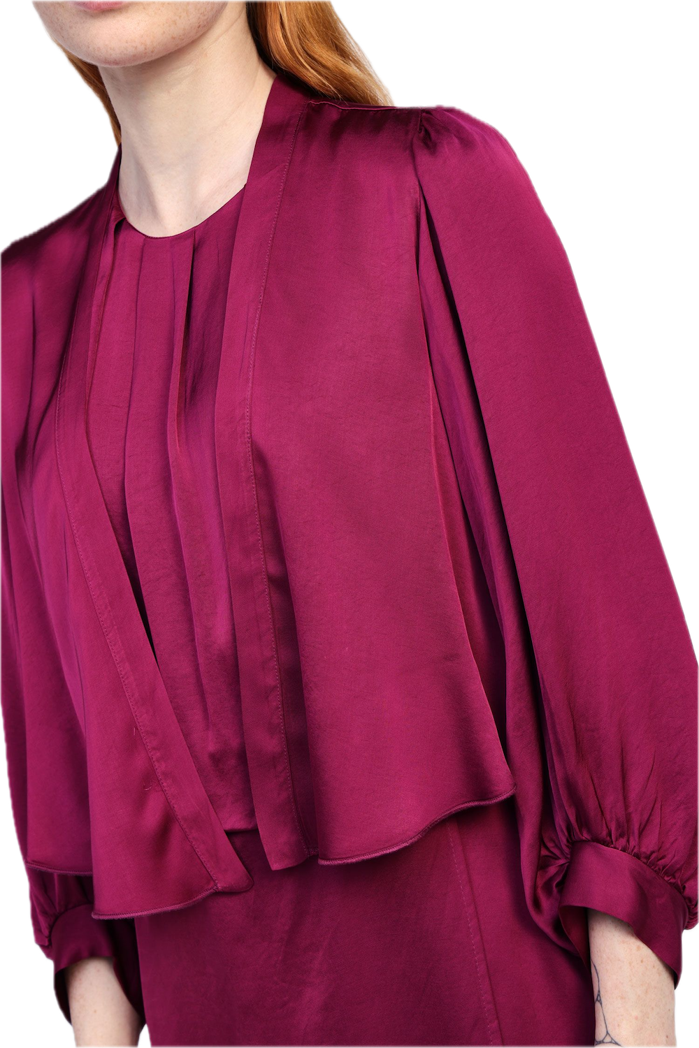 Dixie india red cardigan