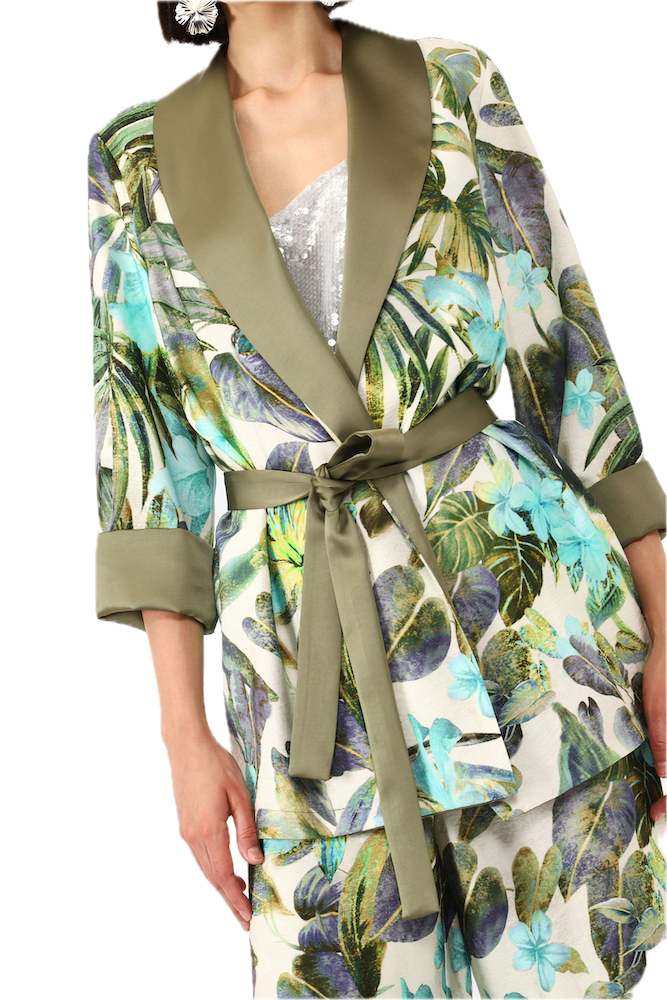 Dixie multicolor kimono jacket