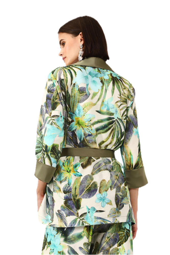 Dixie multicolor kimono jacket