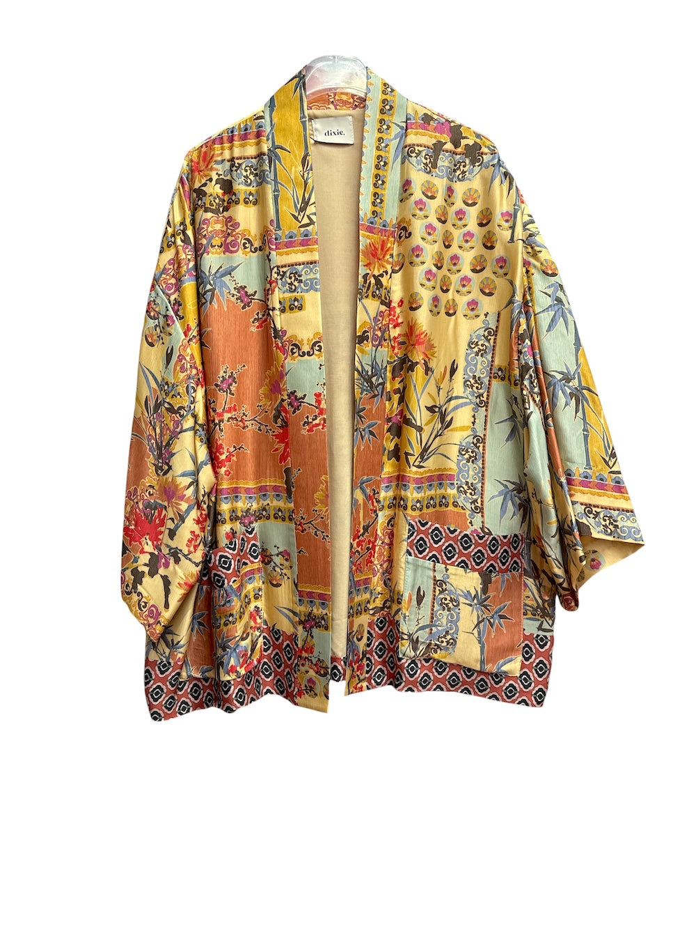 Dixie multicolor kimono jacket