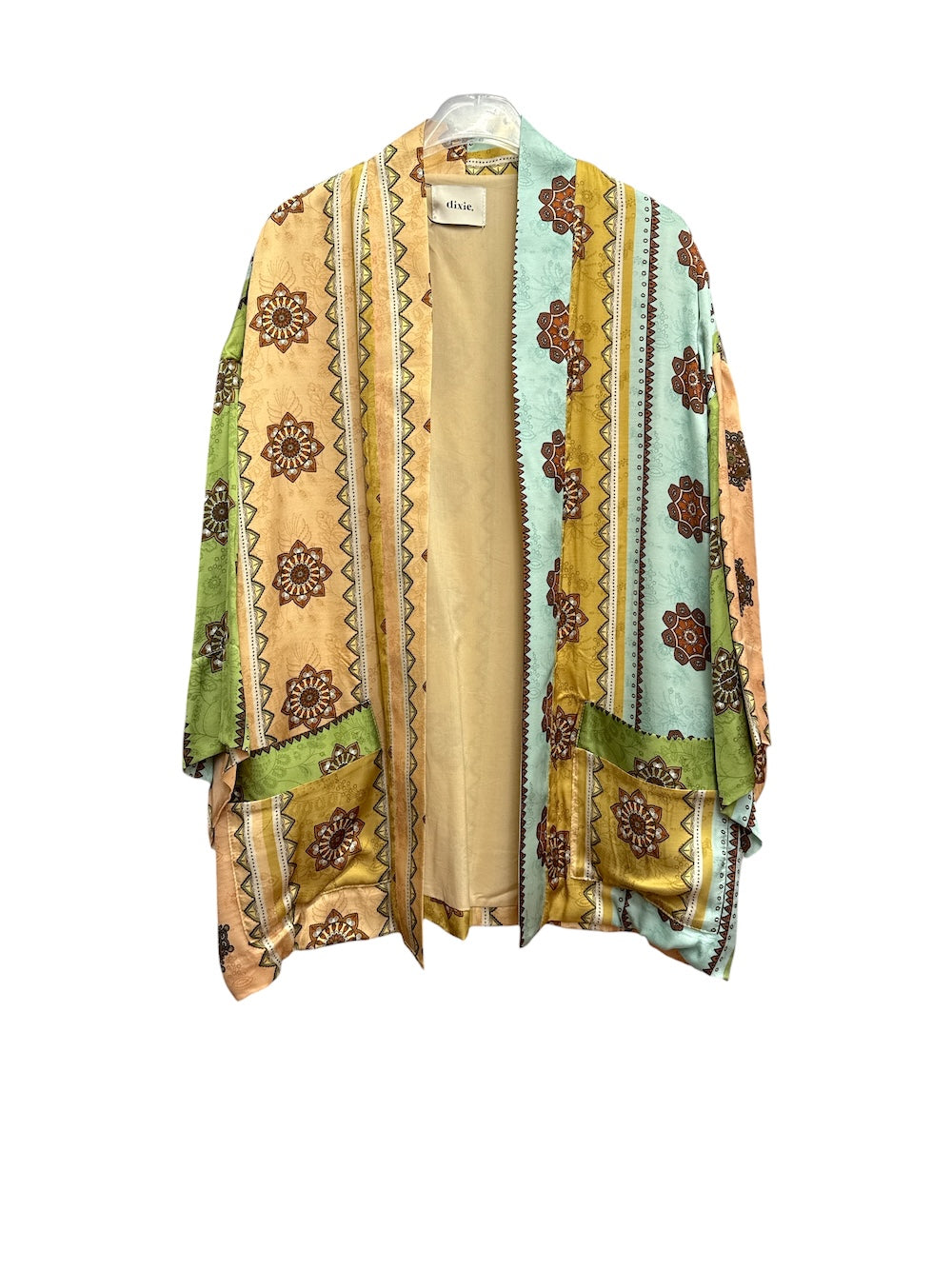 Dixie multicolor kimono jacket