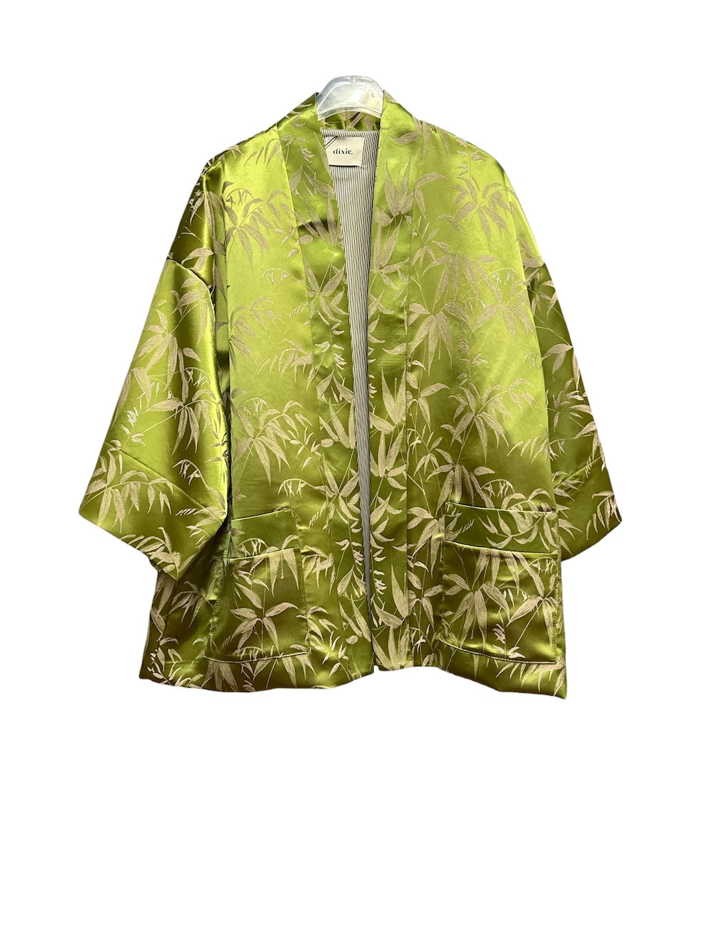 Dixie green kimono jacket