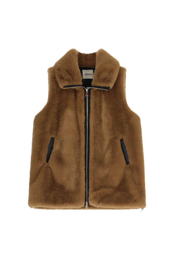 Camel color vest best sale