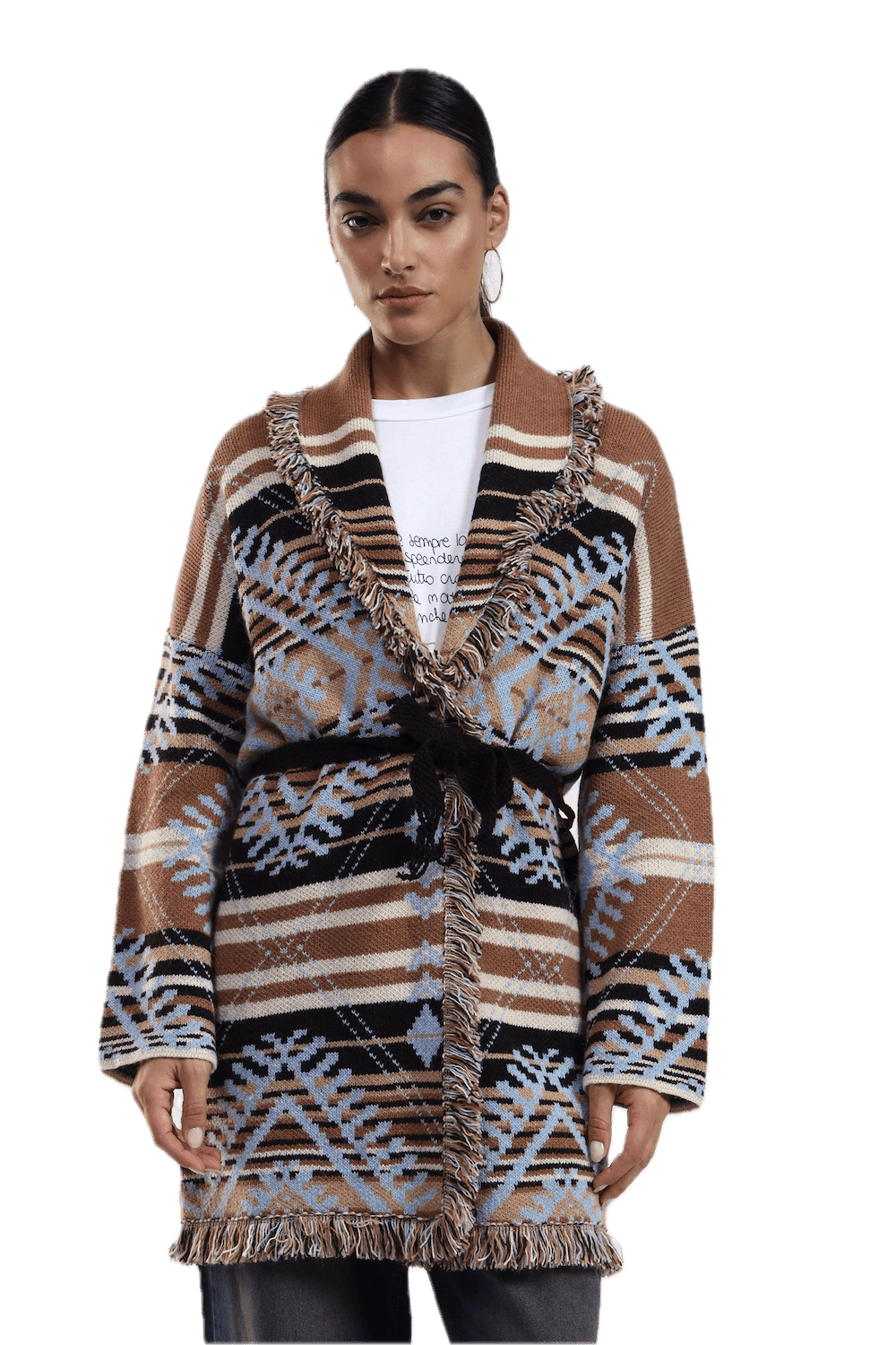 Dixie light blue cardigan