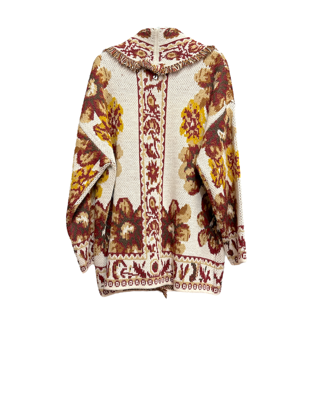 Dixie rust cardigan