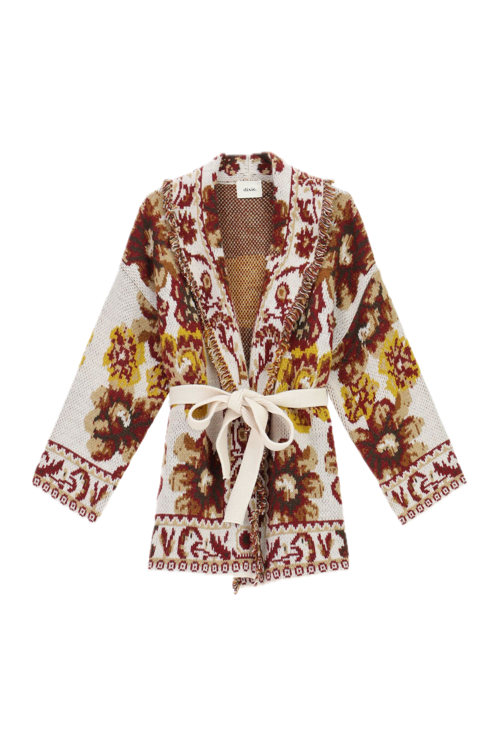 Dixie rust cardigan