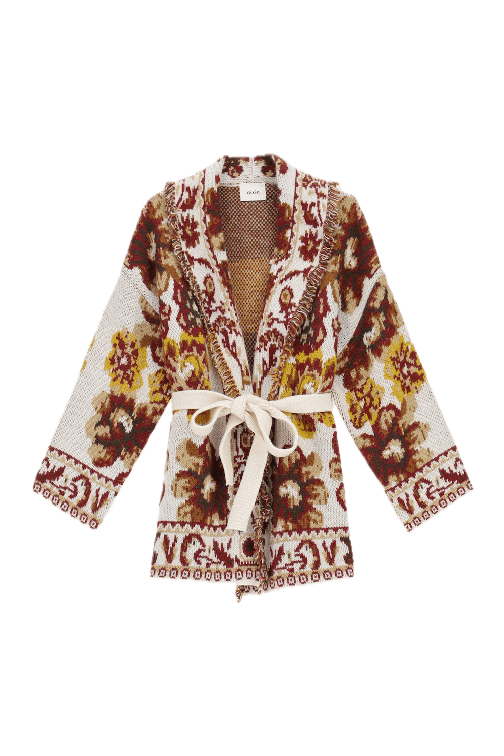 Dixie rust cardigan