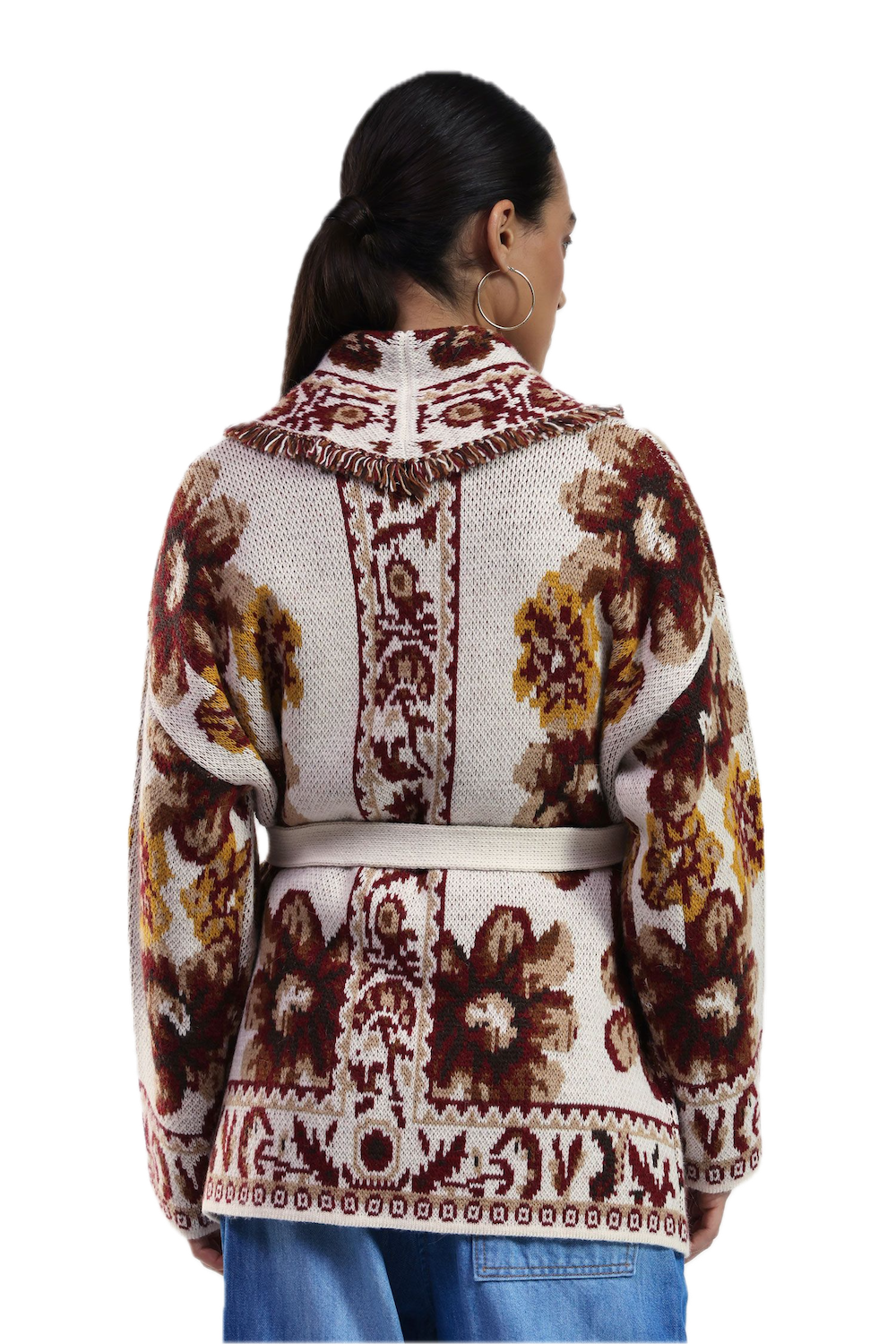 Dixie rust cardigan