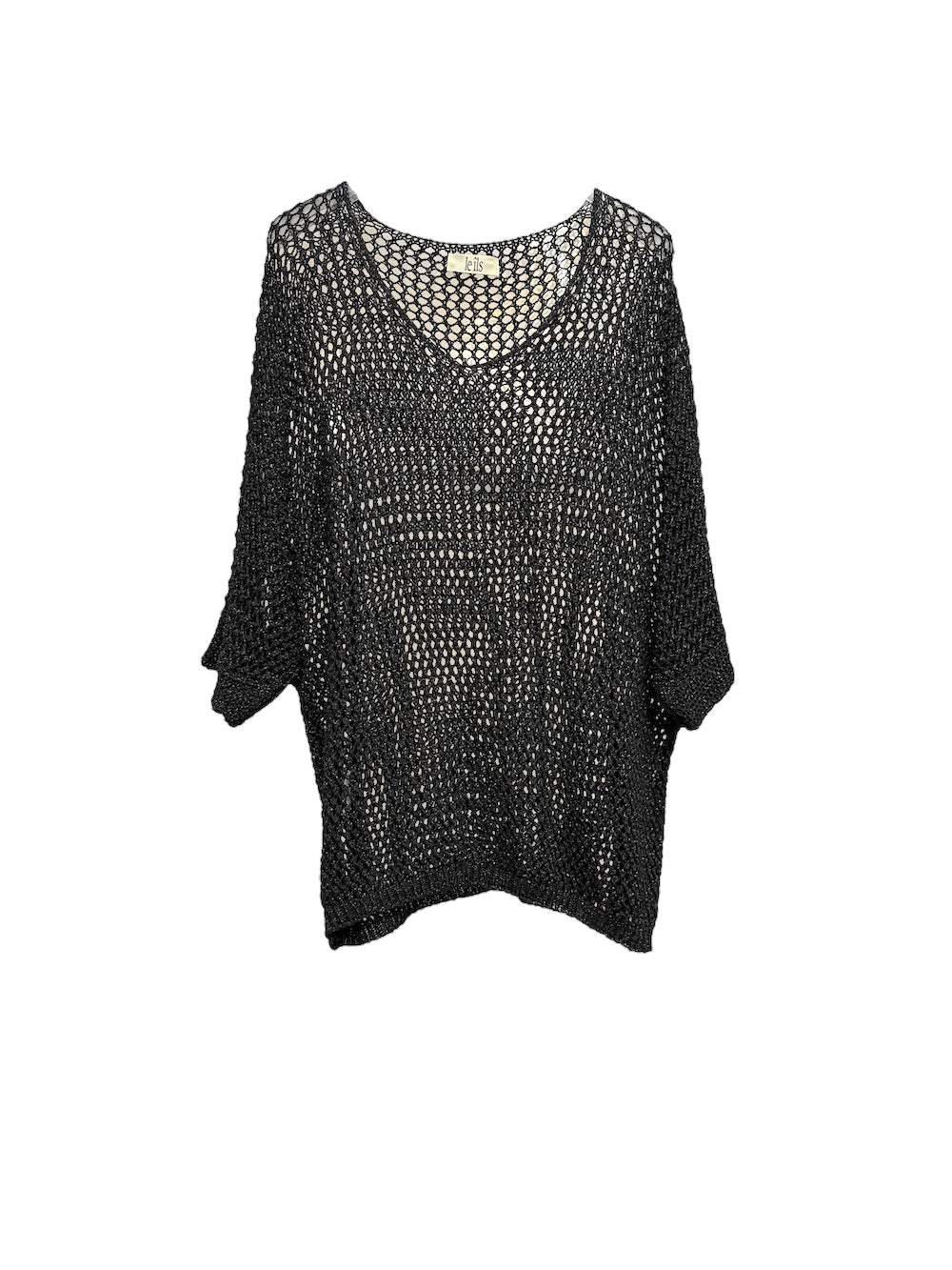 Le îls schwarzer Pullover