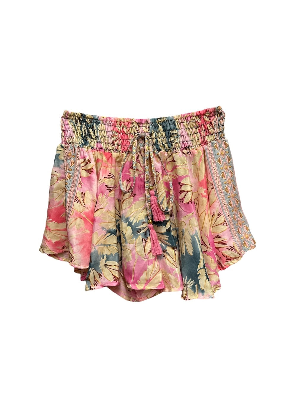 Hindi multicolor pink shorts
