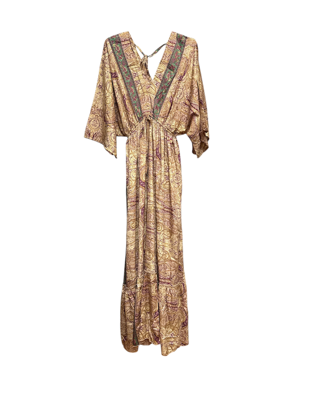 Hindi print sand dress