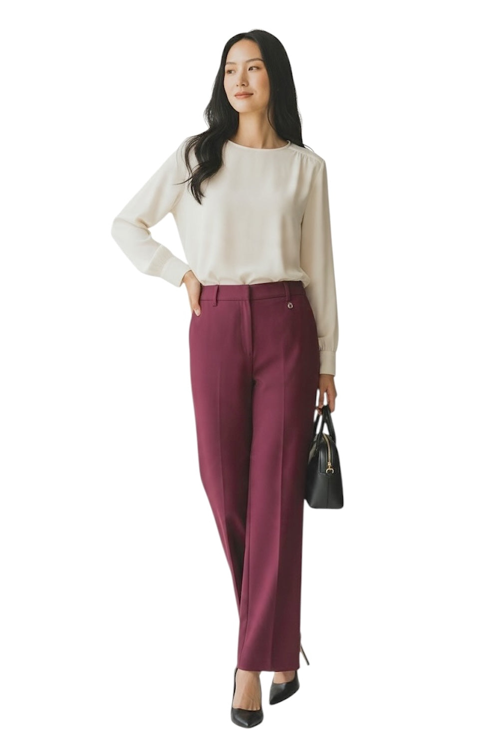 Dixie bordeaux pants