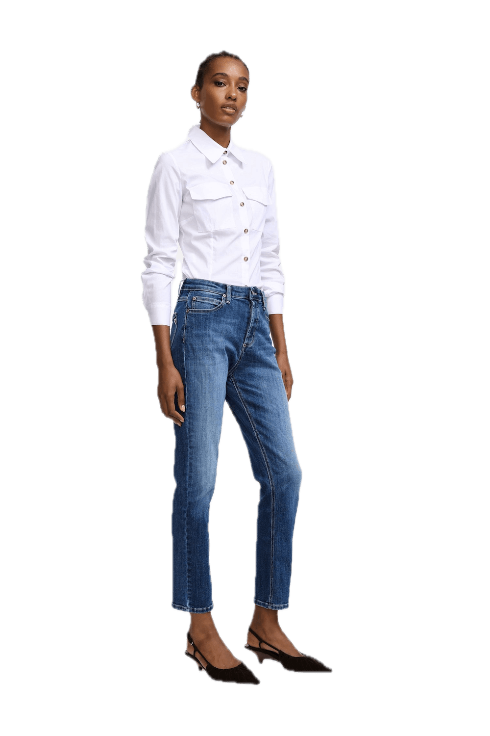 Please blue denim jeans
