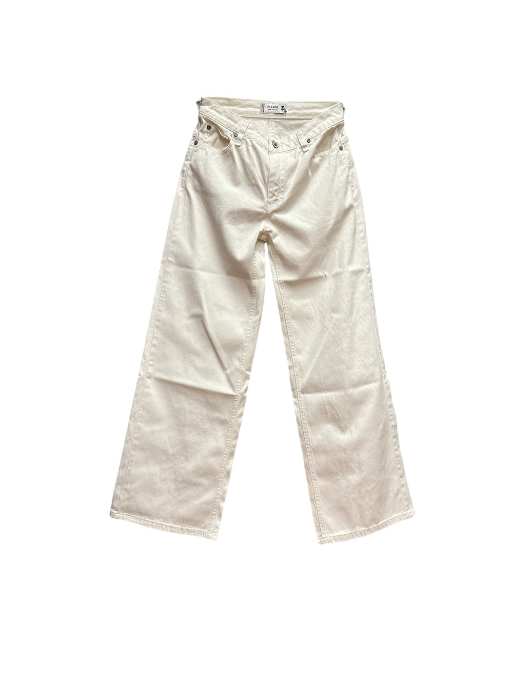 Per favore pantaloni bianchi