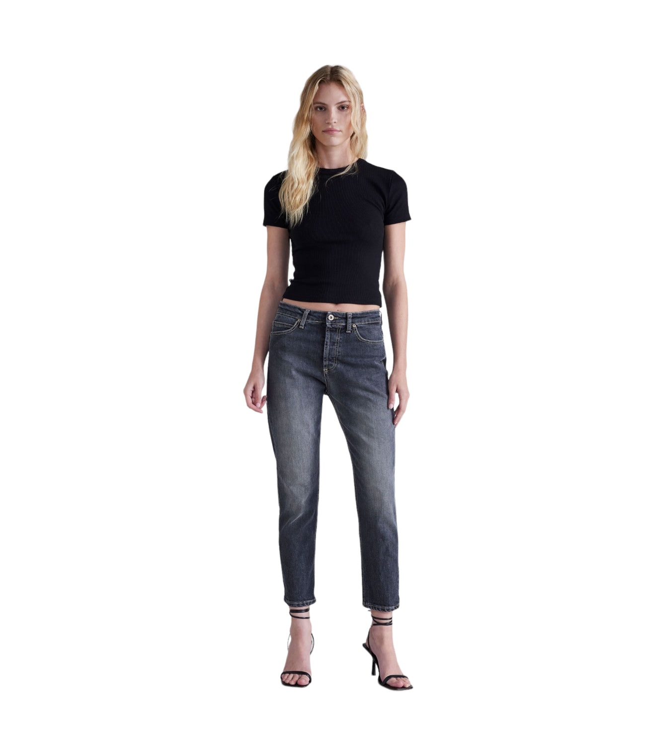 Please black denim jeans