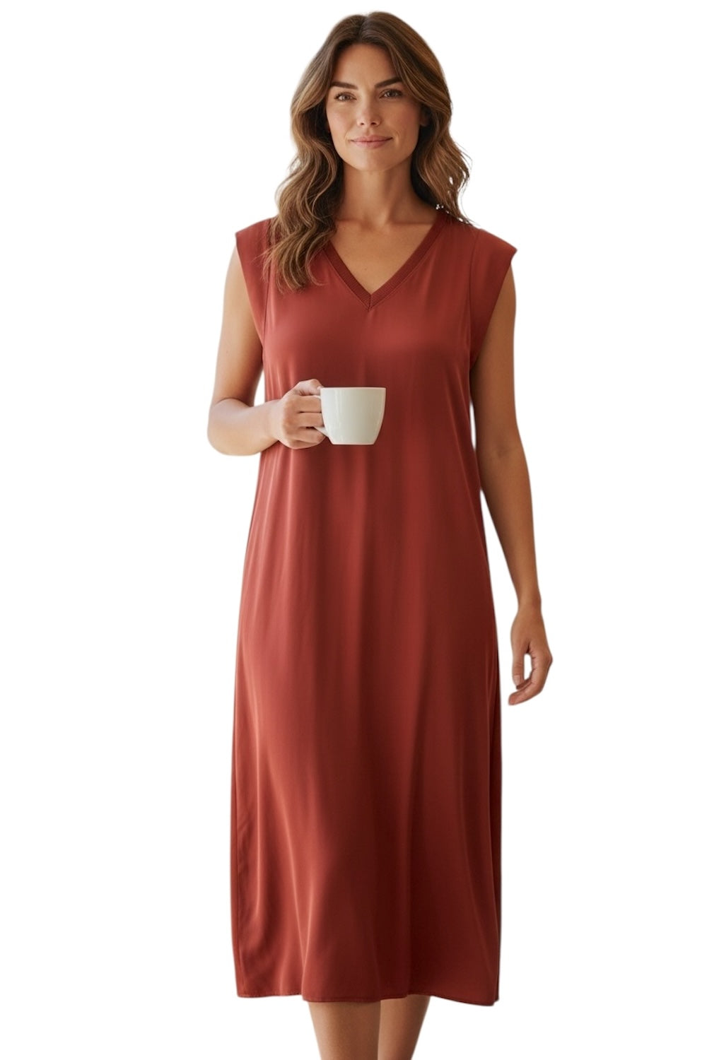 Vestito rosso vino Dixie