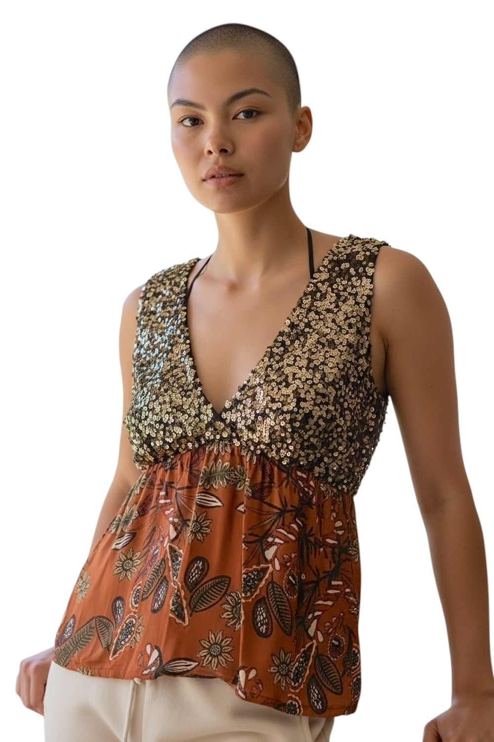 Dixie mehrfarbiges Top