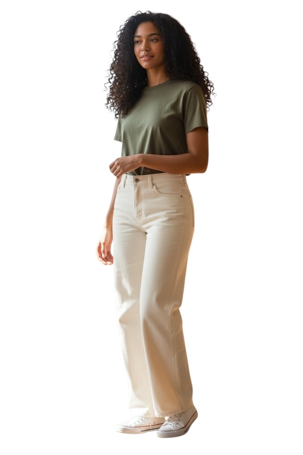 Per favore pantaloni bianchi