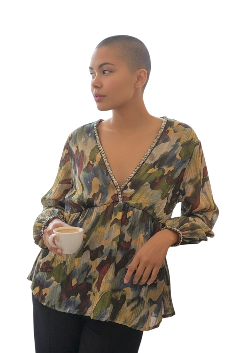 Camicia multicolore Dixie