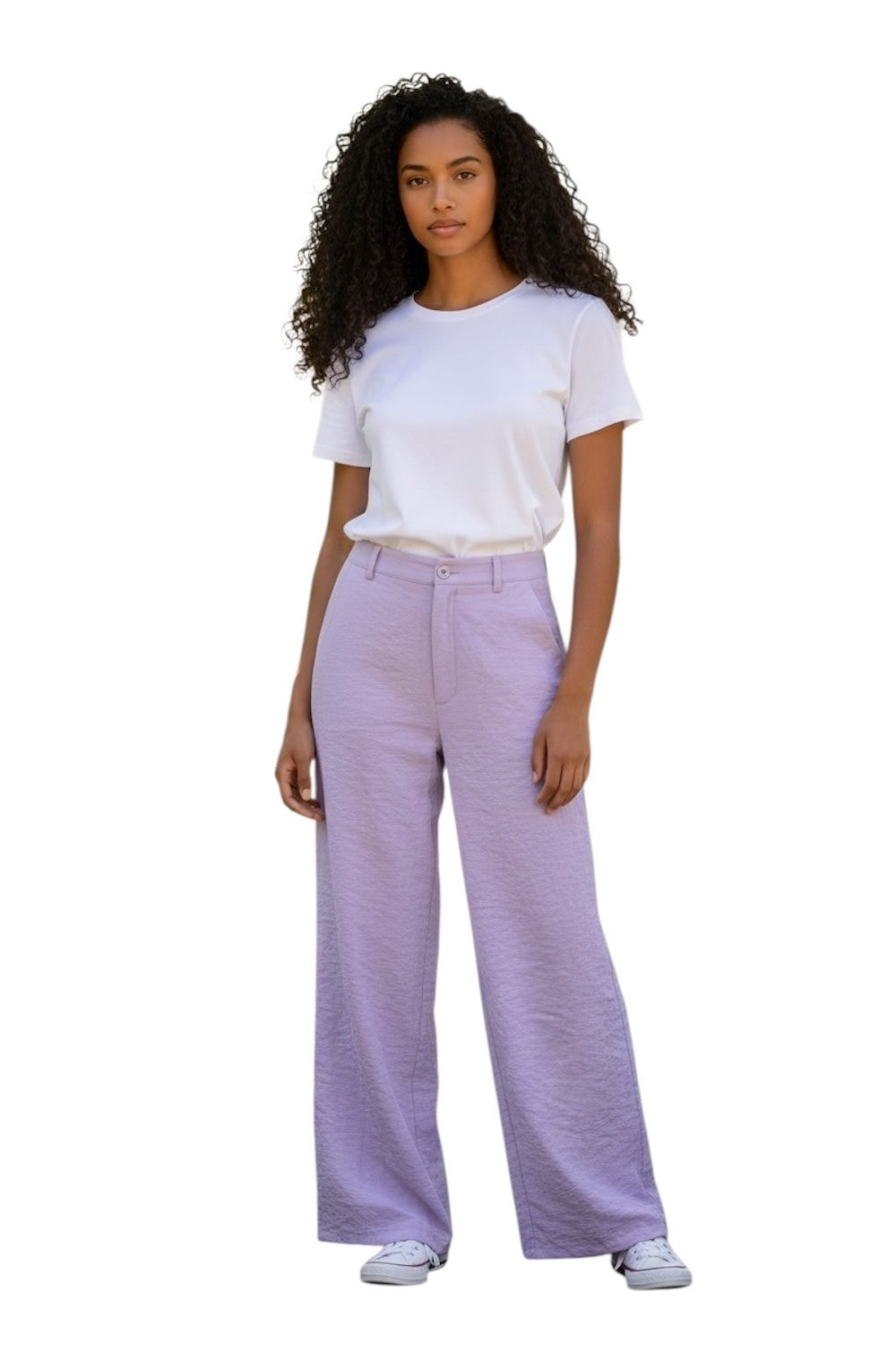 Please lilac pants