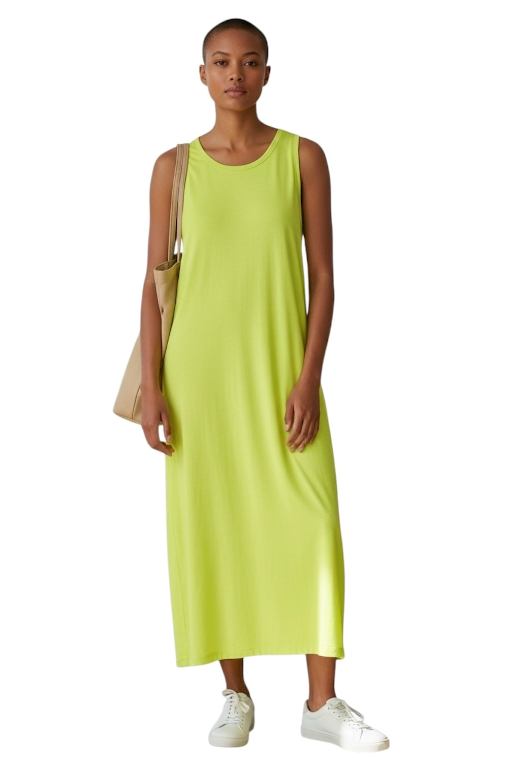 Abito lungo Dixie lime