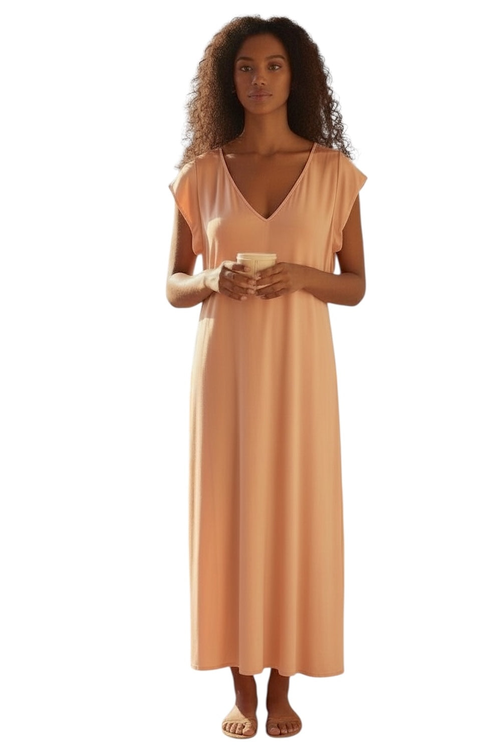 Dixie apricot dress