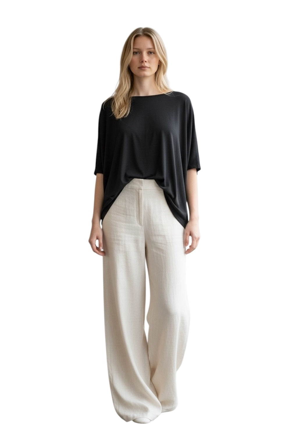 Vicolo schwarzes T-Shirt