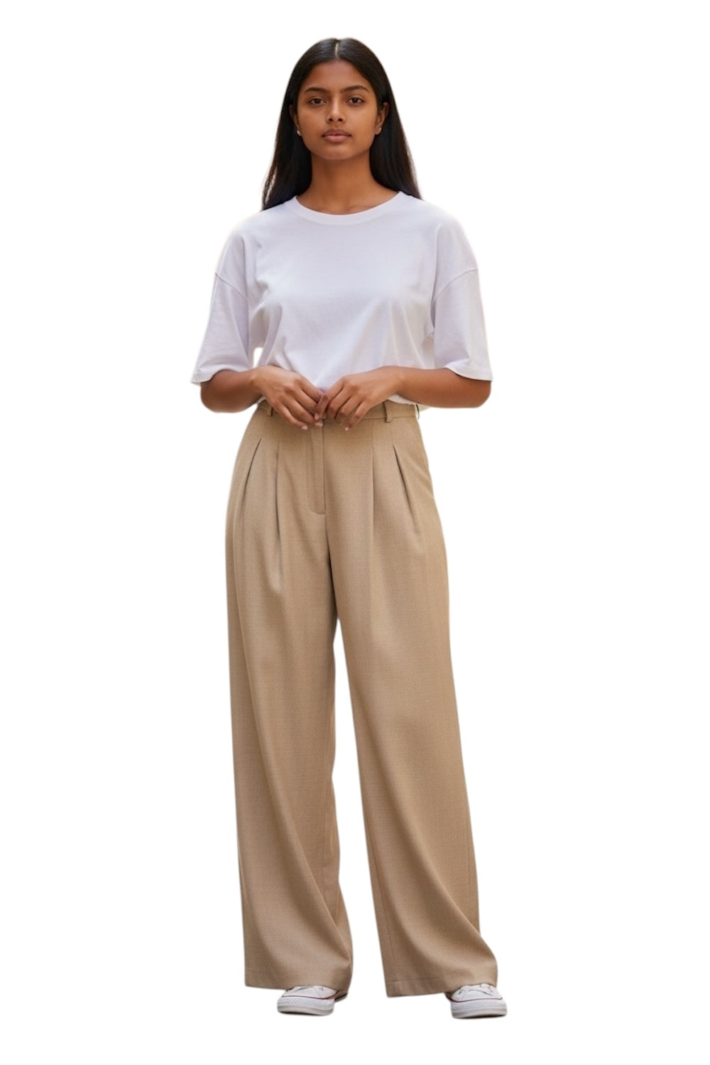 Pantaloni beige Saiph