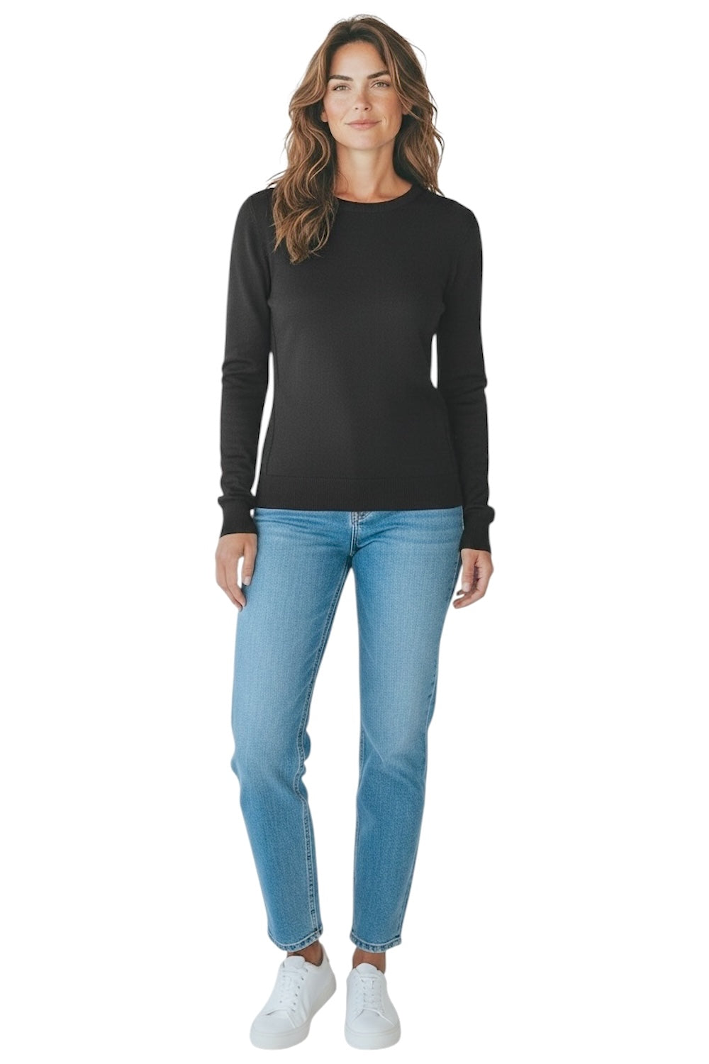 schwarzer Vicolo-Pullover