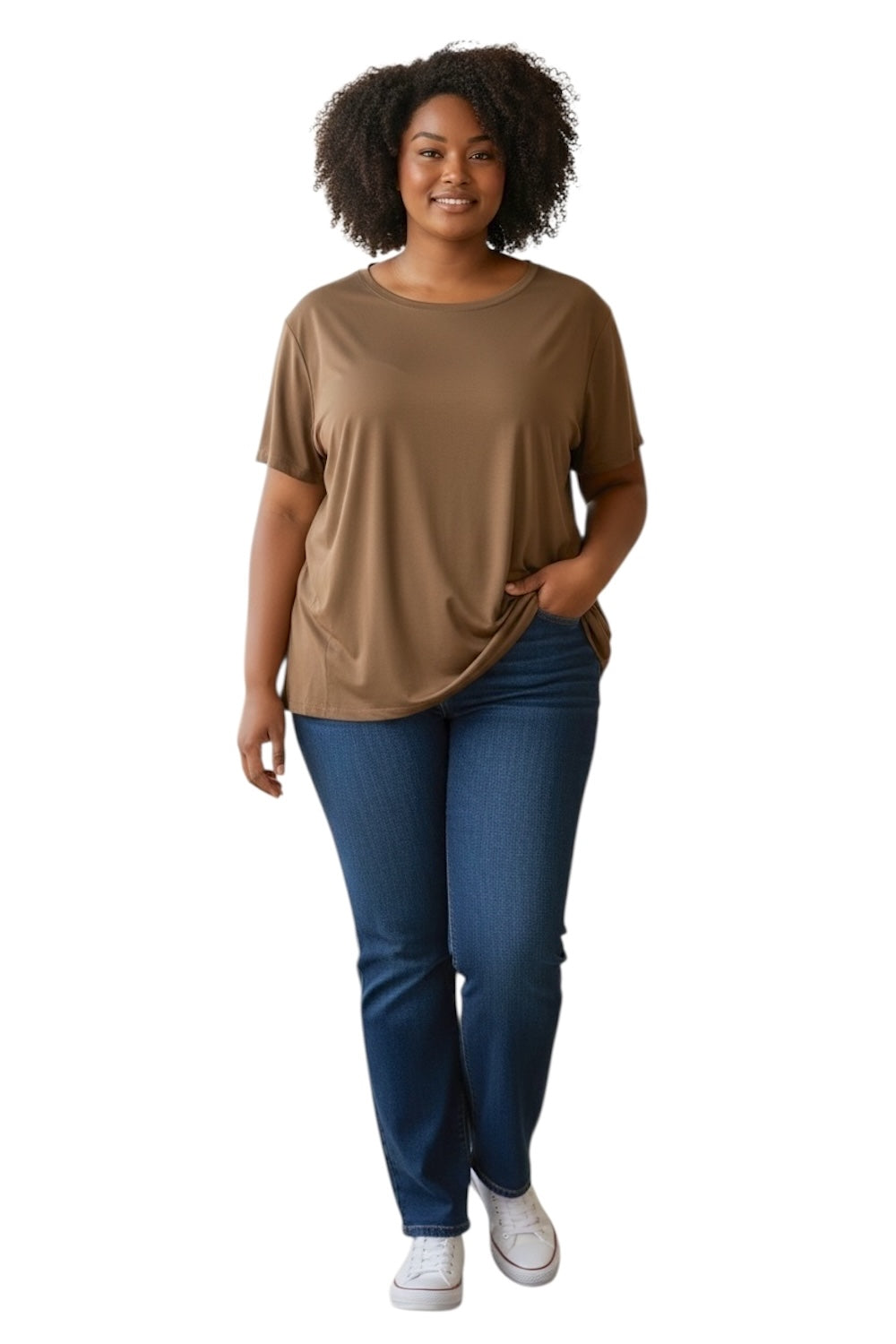 Susy Star chocolate oversize shirt