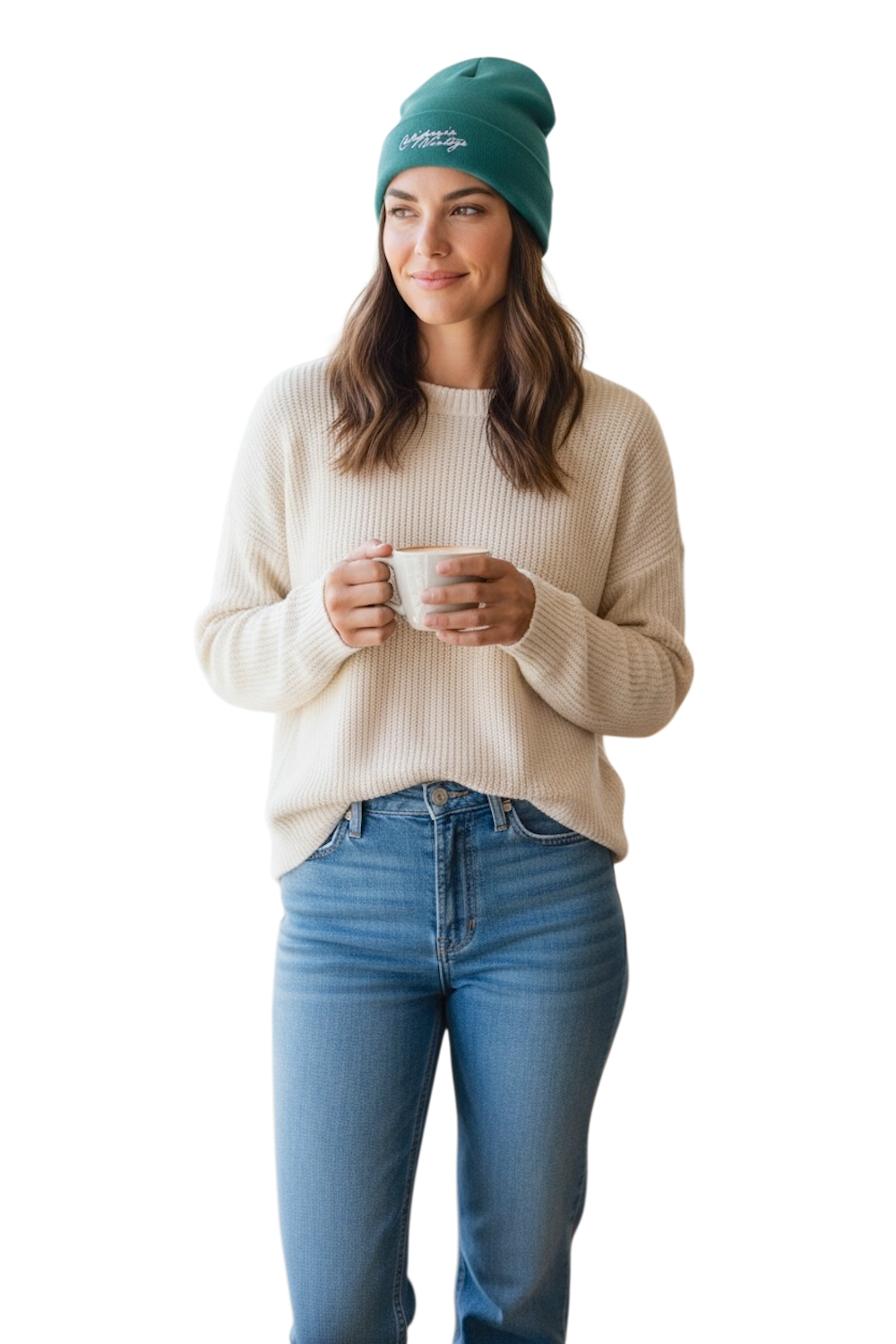 California Vintage dark green hat