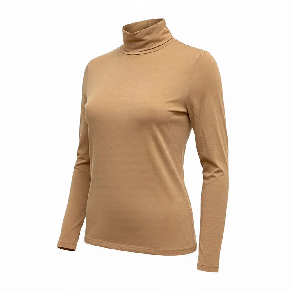 le îls camel cashmere t-shirt