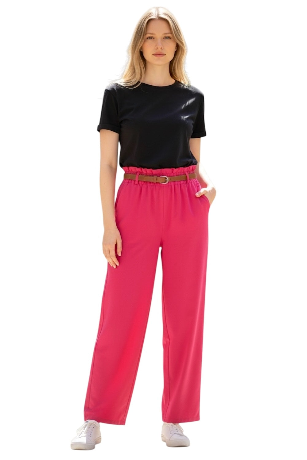 Le îls fuchsia pants