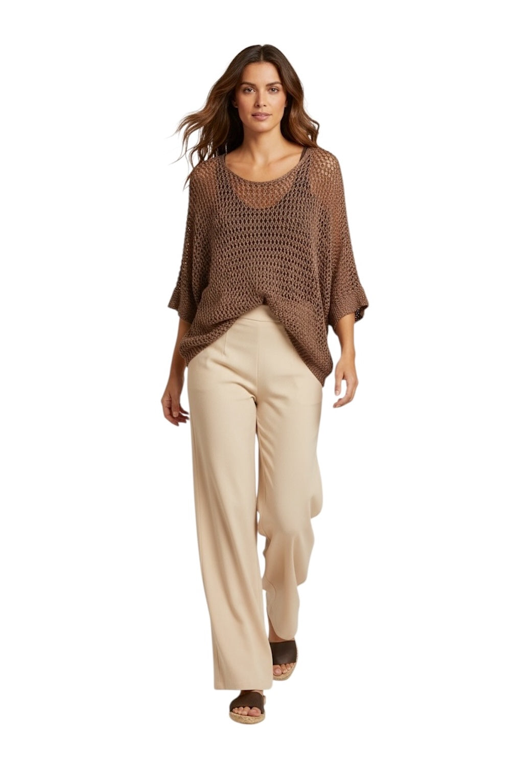 Le îls brauner Pullover